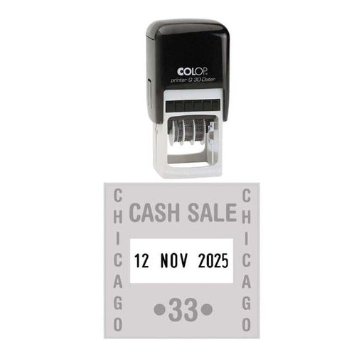 Colop Stamp Dater Q30 30x30mm-Officecentre