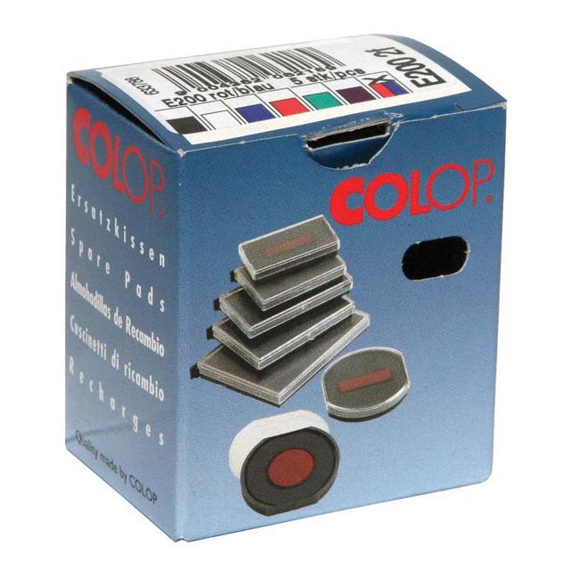 Colop Stamp Pad Blue Red E/200/2 24x45mm Dual Colour-Officecentre