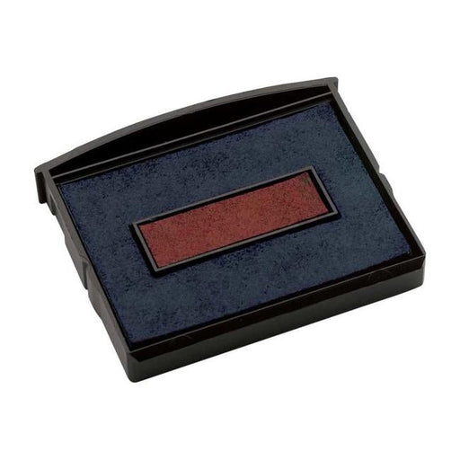 Colop Stamp Pad E/2100/2 Blue Red 24x41mm Dual Colour-Officecentre