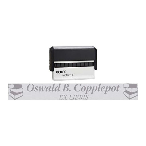 Colop Stamp Printer 15 Oblong Black 10x69mm-Officecentre
