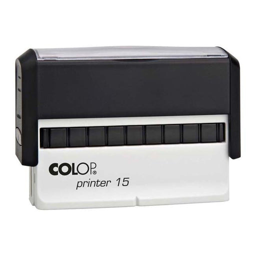 Colop Stamp Printer 15 Oblong Black 10x69mm-Officecentre