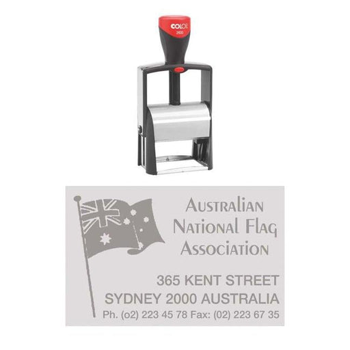 Colop Stamp Printer 2600 Metal Frame 37x58mm Classic Line-Officecentre