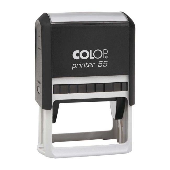 Colop Stamp Printer 55 Black 40x60mm-Officecentre