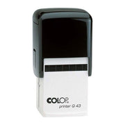 Colop Stamp Printer Q43 Black 43x43mm Square-Officecentre