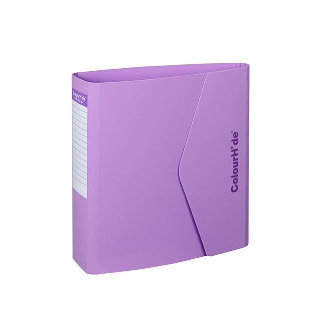 Colourhide lever arch file pp a4 70mm purple-Officecentre