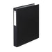 Colourhide ring binder pe a4 25mm black-Officecentre