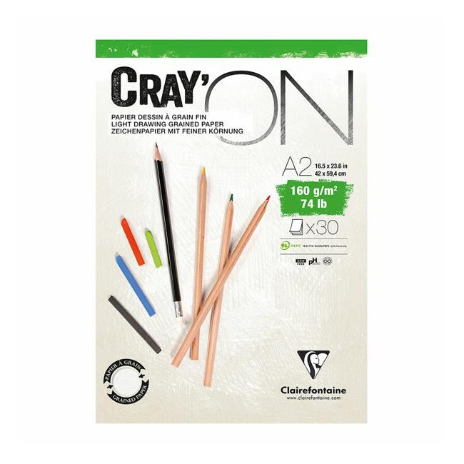 CrayON Pad A2 160g 30sh-Officecentre