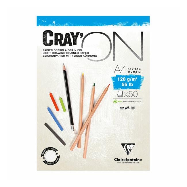 CrayON Pad A4 120g 50sh-Officecentre