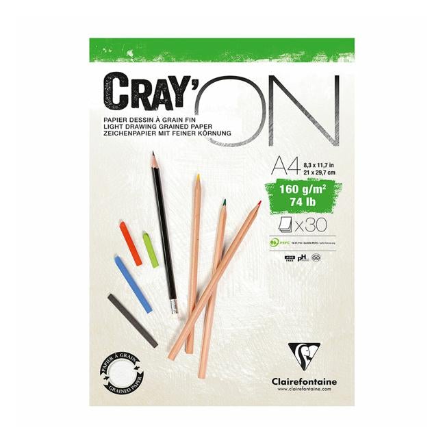 CrayON Pad A4 160g 30sh-Officecentre