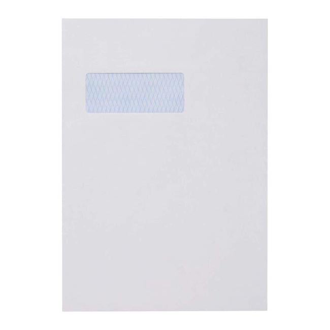 Croxley Envelope C4 Window Tropical Seal Wallet Box 250-Officecentre