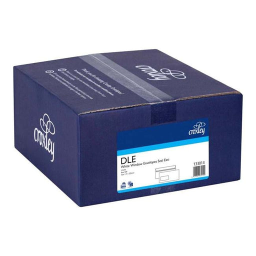 Croxley Envelope DLE Window Seal Easi Box 500-Officecentre