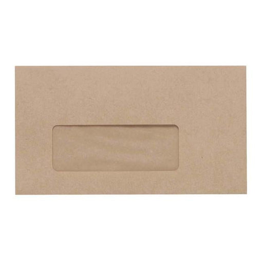 Croxley Envelope E13 Manilla Window Seal Easi Box 500-Officecentre