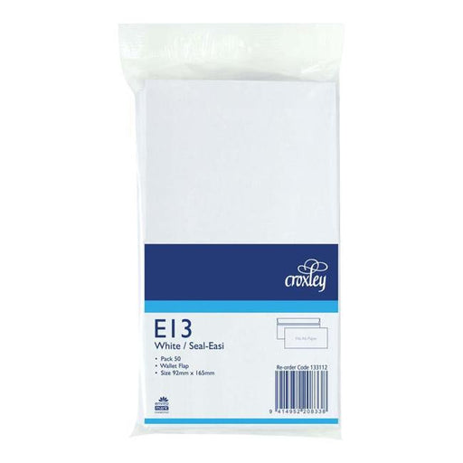 Croxley Envelope E13 Seal Easi 50 Pack-Officecentre