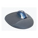 Dac mp113 super gel mouse pad contoured grey-Officecentre