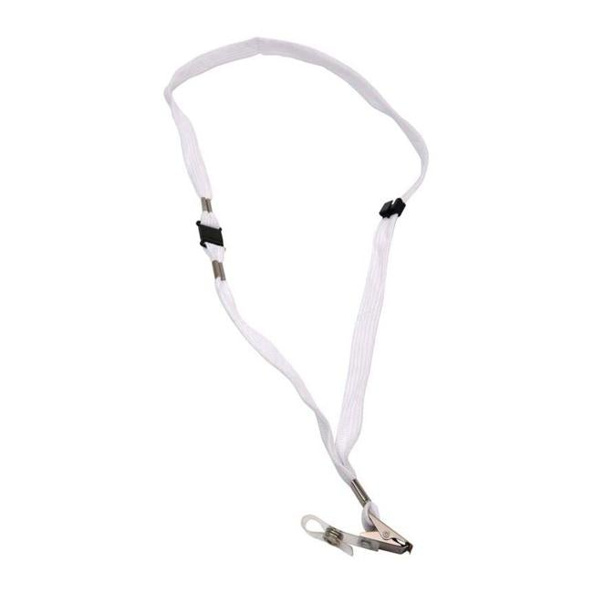 Dixon Lanyard Blue Pack 10 Flat Hangsell-Officecentre