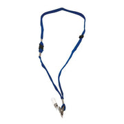 Dixon Lanyard Blue Pack 10 Flat Hangsell-Officecentre