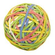 Dixon Rubber Band Ball 200gm Assorted Colours 70% Rubber Content-Officecentre