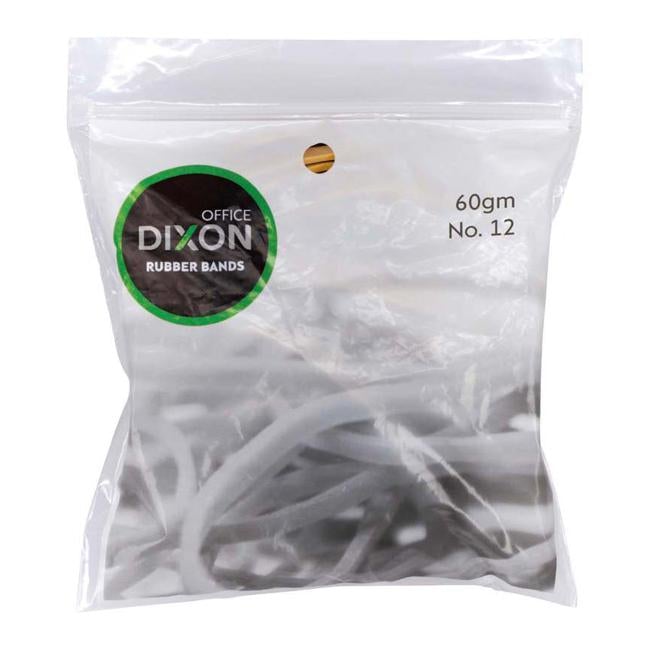 Dixon Rubber Bands 60gm No.12-Officecentre