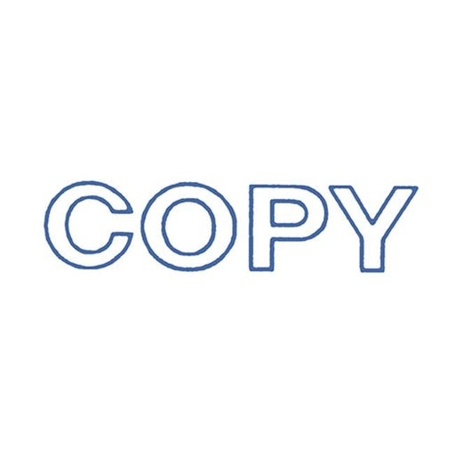 Dixon Stamp 011 Copy Blue Pre Inked-Officecentre