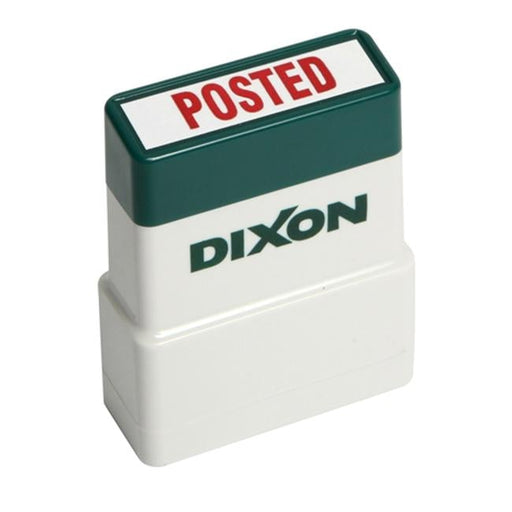 Dixon Stamp 038 Posted Red Pre Inked-Officecentre