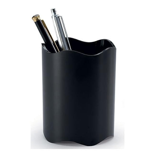 Durable pen cup trend black-Officecentre