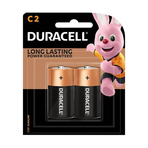 Duracell Coppertop Alkaline C Battery Pack of 2-Officecentre