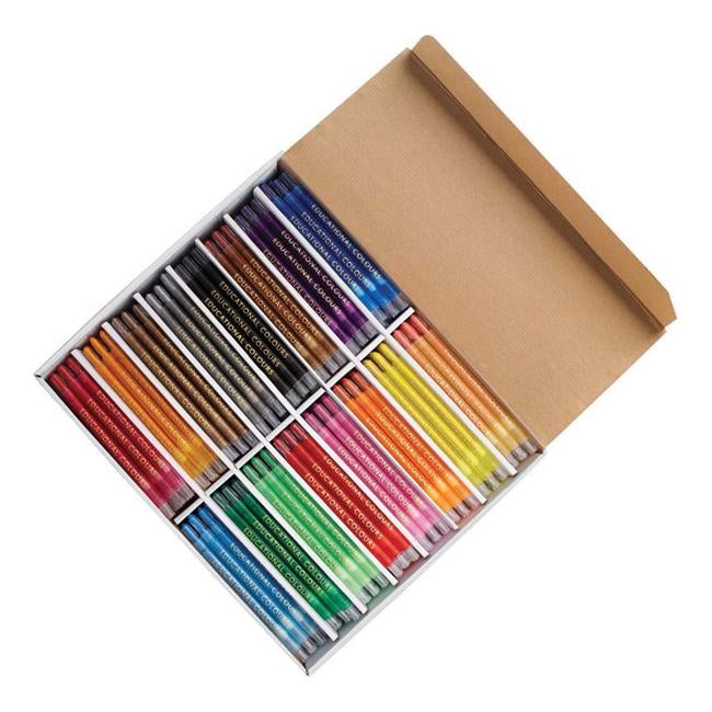 EC Crayons Twist-It Box 240-Officecentre
