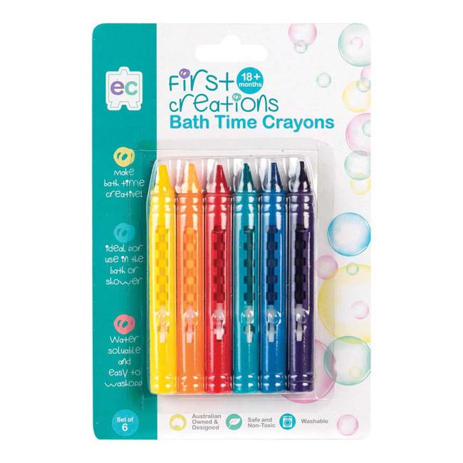 EC First Creations Bath Time Crayons Set 6-Officecentre