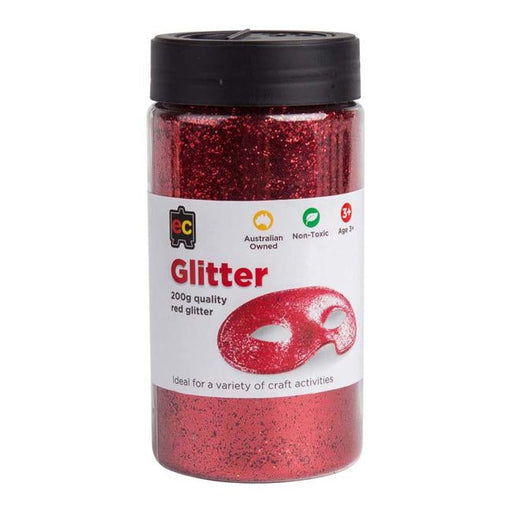 EC Glitter Red 200gm-Officecentre