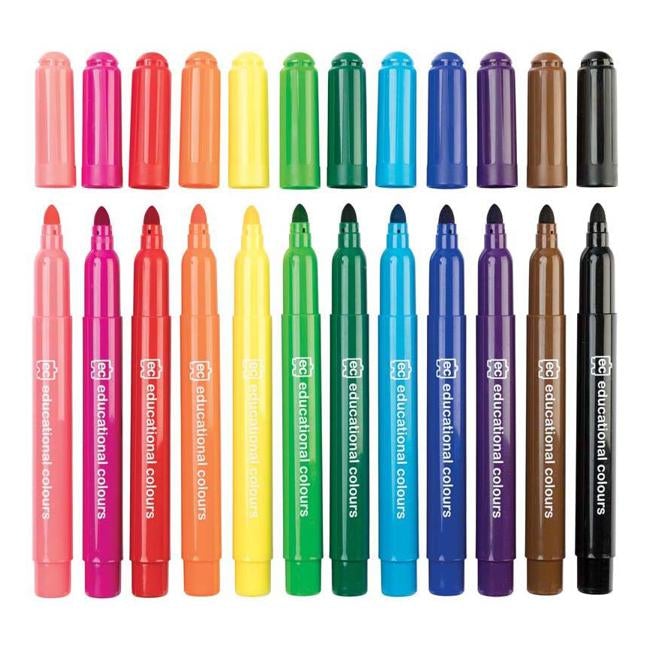 EC Master Mega Markers Pack 12-Officecentre