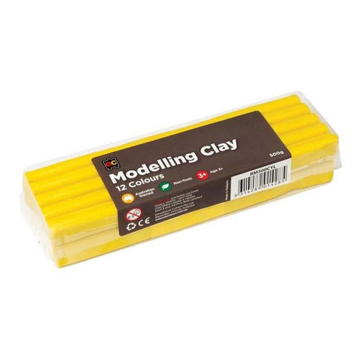 EC Modelling Clay Yellow 500gm-Officecentre