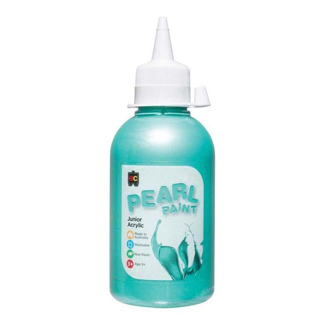 EC Paint Pearl Acrylic Green 250ml-Officecentre