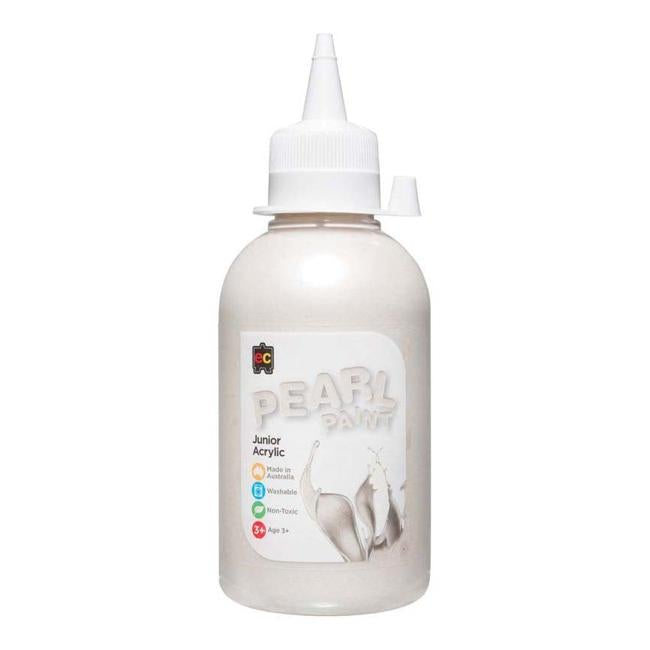 EC Paint Pearl Acrylic White 250ml-Officecentre