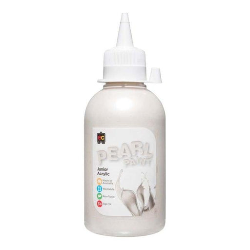 EC Paint Pearl Acrylic White 250ml-Officecentre