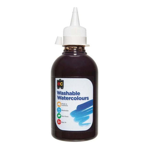 EC Paint Washable Watercolours 250ml Brown-Officecentre