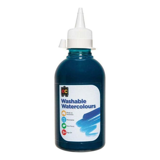 EC Paint Washable Watercolours 250ml Turquoise-Officecentre