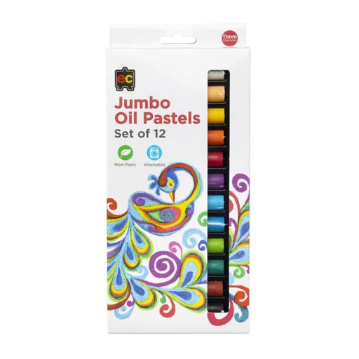 EC Pastels Jumbo Standard 12 Pack-Officecentre