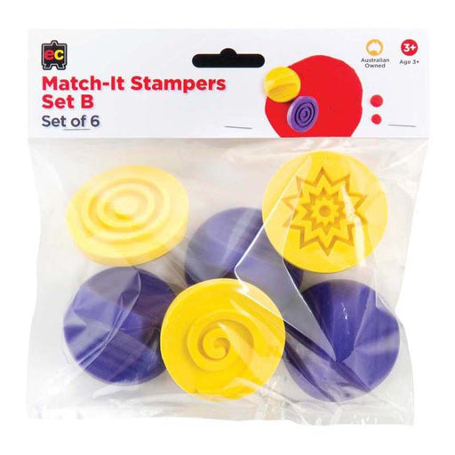 EC Stamper Match It Set B Pack 6-Officecentre