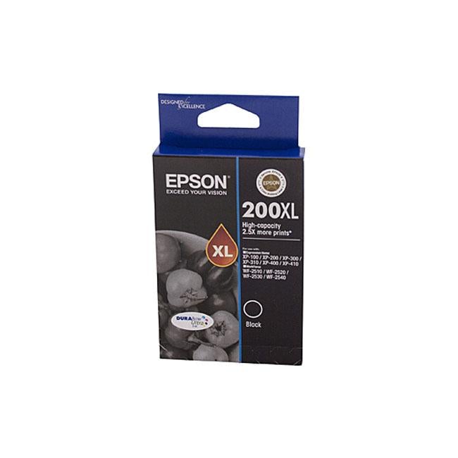 Epson 200 HY Black Ink Cart - Folders