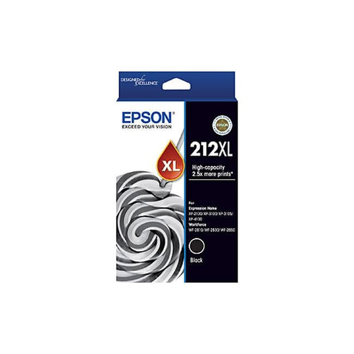 Epson 212 HY Black Ink Cart - Folders