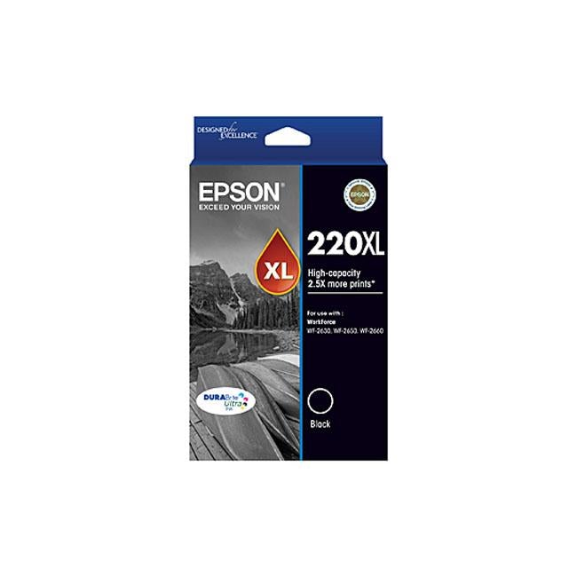 Epson 220 HY Black Ink Cart - Folders