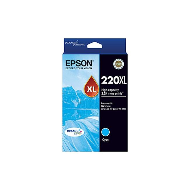 Epson 220 HY Cyan Ink Cart - Folders