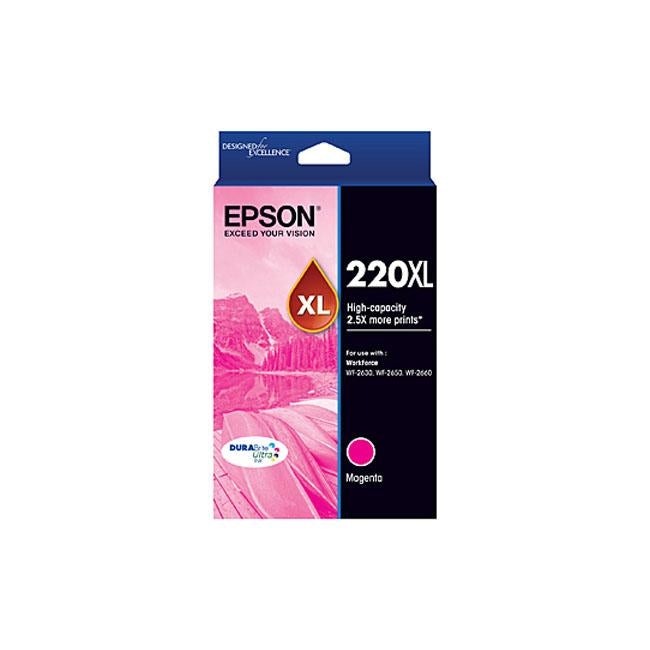 Epson 220 HY Magenta Ink Cart - Folders