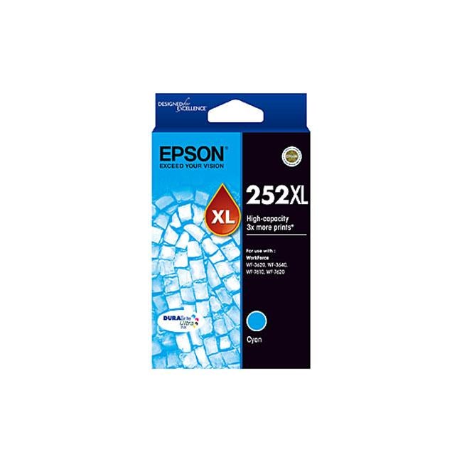 Epson 252 HY Cyan Ink Cart - Folders