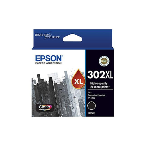 Epson 302 HY Black Ink Cart - Folders