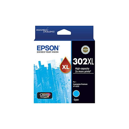 Epson 302 HY Cyan Ink Cart - Folders