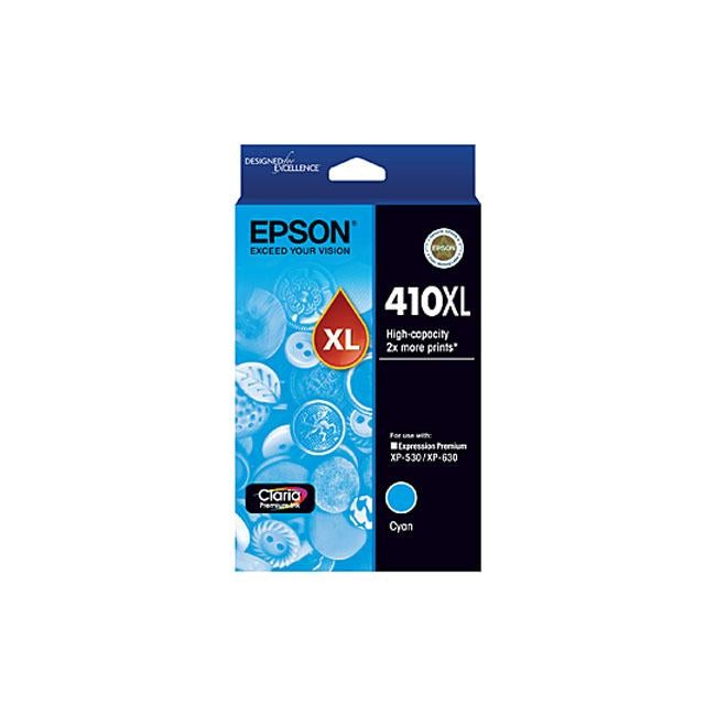 Epson 410 HY Cyan Ink Cart - Folders