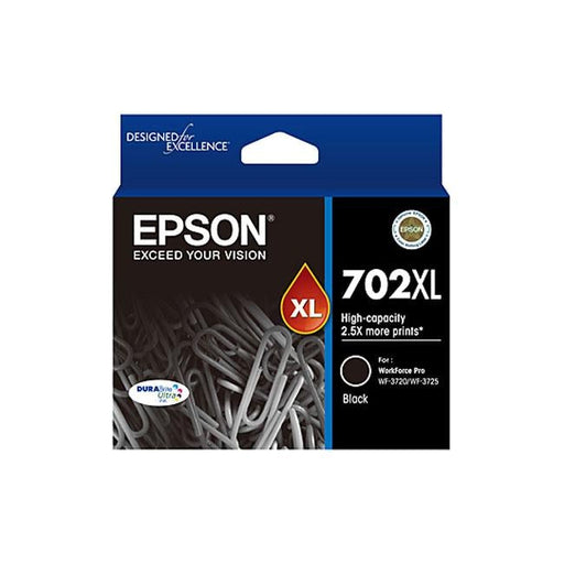 Epson 702 Black XL Ink Cart - Folders