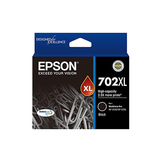 Epson 702 Black XL Ink Cart - Folders