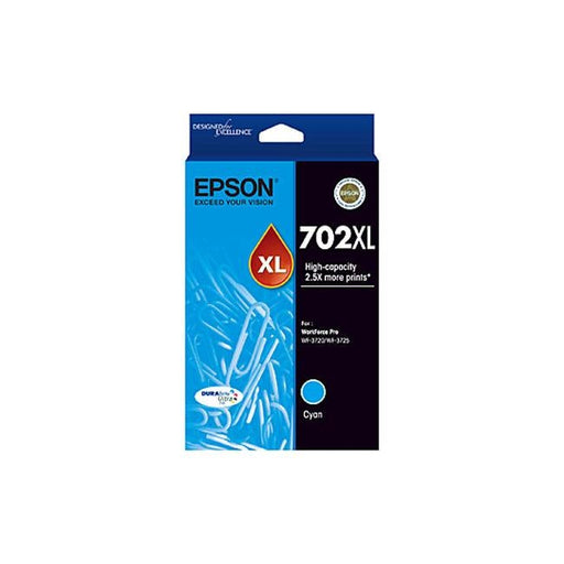 Epson 702 Cyan XL Ink Cart - Folders